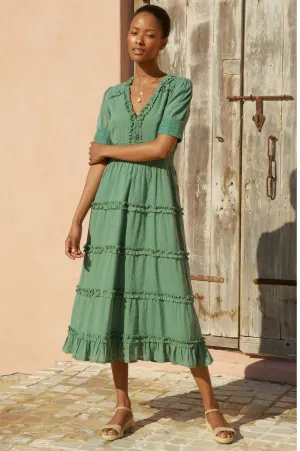 Viola Dress | Khaki