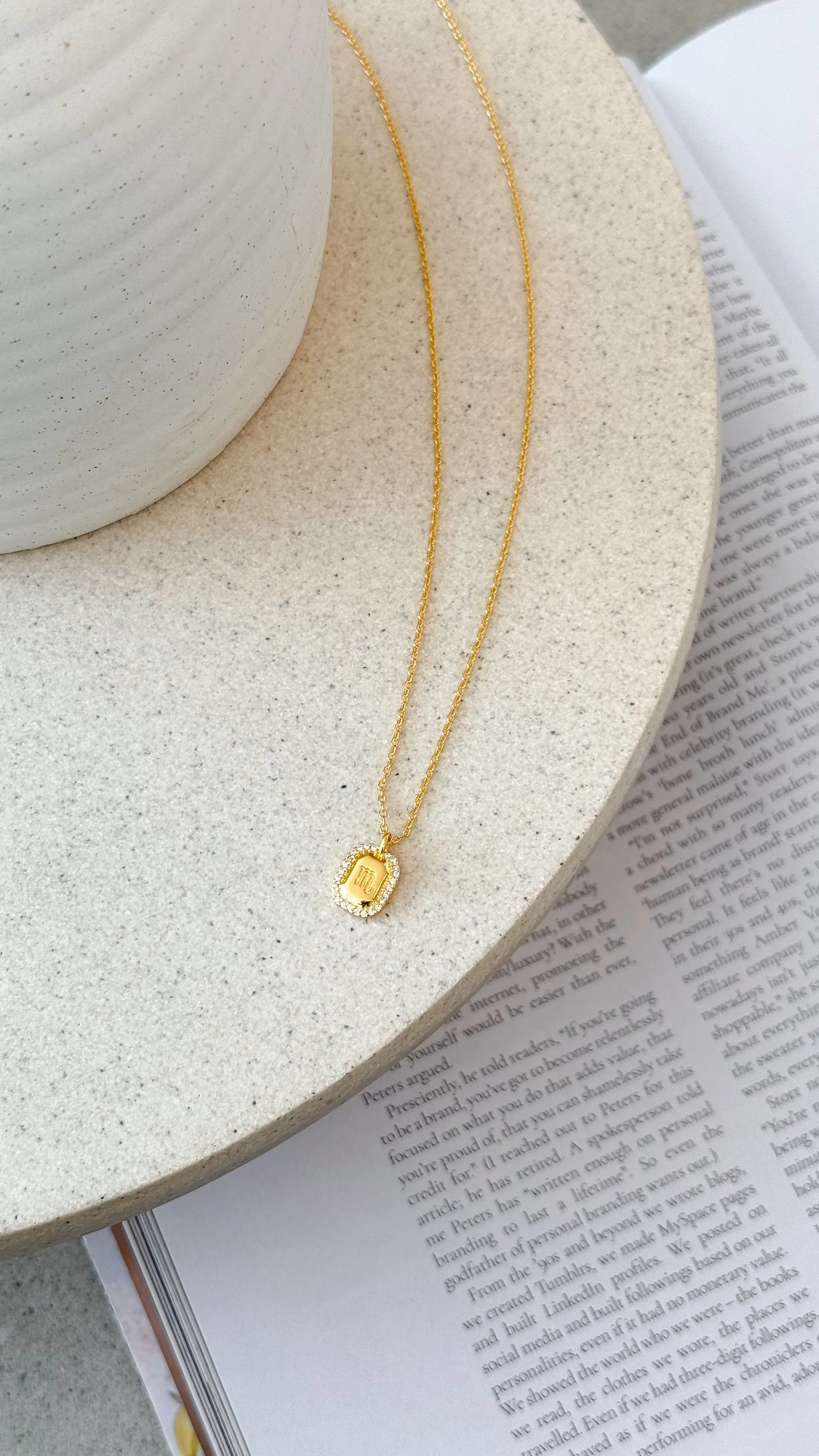 Zodiac Necklace - Scorpio